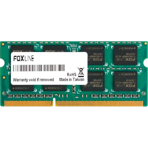 Память оперативная/ Foxline SODIMM 16GB 3200 DDR4 ECC CL22 (1Gb*8) фото 1