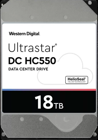 Жесткий диск/ HDD WD/HGST SATA Server 18Tb Ultrastar 7200 6Gb/s 512MB 1 year warranty фото 1