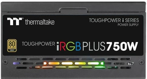 Блок питания Thermaltake ATX 750W Toughpower iRGB Plus (DIGITAL) 80+ gold (20+4pin) APFC 140mm fan color LED 9xSATA Cab Manag RTL [PS-TPI-0750F3FDGE-1] фото 5
