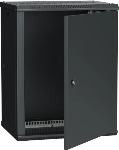 ITK Шкаф LINEA W 15U 600x450 мм дверь металл, RAL9005 фото 1