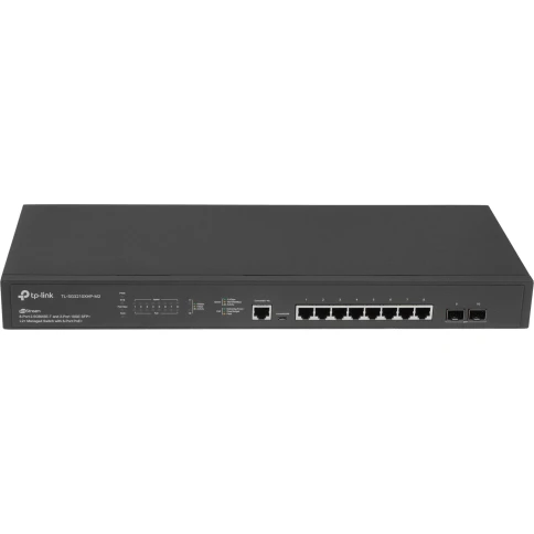 Коммутатор/ Omada 8-Port PoE+ 2.5GBASE-T L2+ Managed Switch with 2 10GE SFP+ Slots фото 2