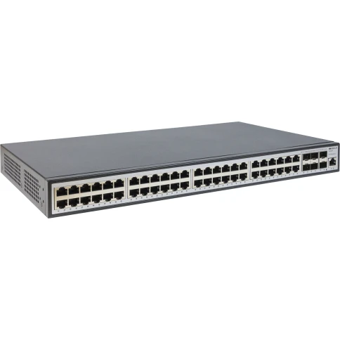 Коммутатор/ Managed L3 Switch 48x1000Base-T, 6x10GBase-X SFP+, RJ45 Console, 19" w/brackets фото 2