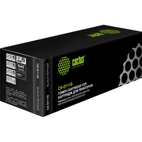 -/ Картридж лазерный Cactus CS-D111S MLT-D111S черный (1000стр.) для Samsung Xpress M2022/M2020/M2021/M фото 5