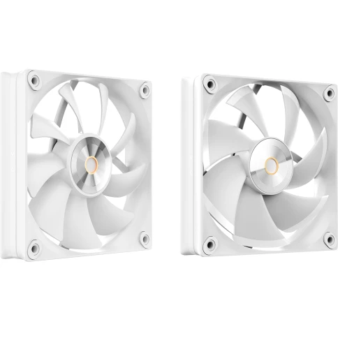 Кулер для процессора/ CPU Cooler Ocypus Iota A40 WH Dual Fan (220W, 4-pin PWM, LED temp., 156.7mm, Al/Cu, 4x6mm, 2x120mm, 77CFM, 29dBA, 2000RPM, S: 1851/1700/1200/115X, AM5/AM4, white) фото 7