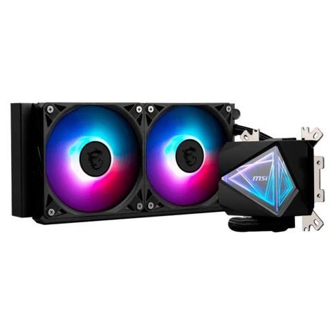 Жидкостная система охлаждения MSI MAG CORELIQUID I240 2x ARGB Gen2 Fan, ARGB Gen2 Block, Color Box фото 2