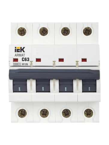 ARMAT Авт. выкл. M10N 4P C 63А IEK фото 7