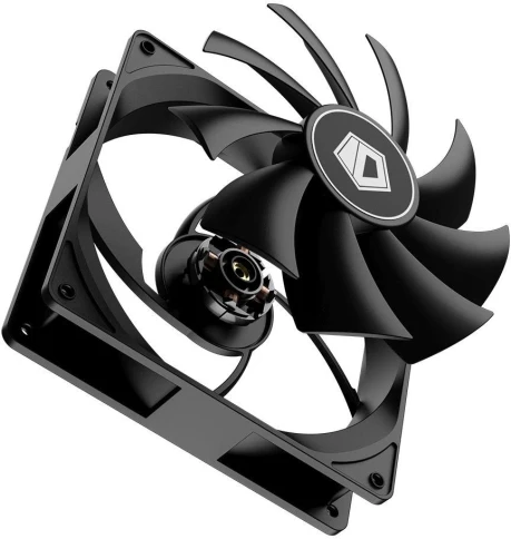 Вентилятор для корпуса ID-Cooling FL-12025K 120х120x25 черный 3-pin 21дБ Ret [FL-12025K] фото 8