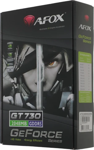 Видеокарта Afox PCI-E 3.0 AF740-2048D5H3-V2 NVIDIA GeForce GT 740 2Gb 128bit GDDR5 993/5000 DVIx1 HDMIx1 CRTx1 HDCP Ret фото 7