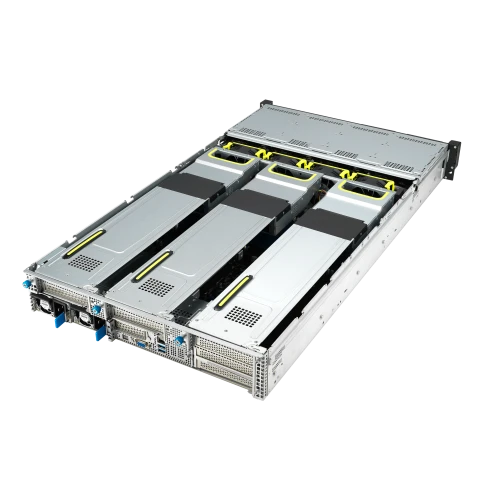 Серверная платформа/ ASUS RS720-E11-RS12U, 2U, 2 x LGA4677,  32 DIMM DDR5, 12=8 x NVMe/SAS*/SATA + 4 NVMe/SATA hs, 2 x M.2 slot, 2 x 10Gbe (X710) RJ45 port,Up to 8 slots PCIe 5.0, 1 x OCP 3.0, 1+1 1600W фото 8