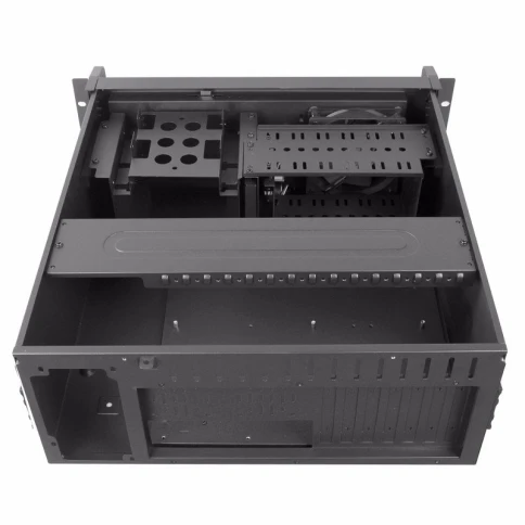 Серверный корпус/ Server case FL-4U-835, 4U Rack, ATX, M-ATX, ITX, w/o psu, (support ATX), 1x2,5" int, 8x3,5" int, 2xUSB 2.0,1x120mm fan, 7xFH PCIe expansion slots, FL-RK4U2ST rails inside фото 6