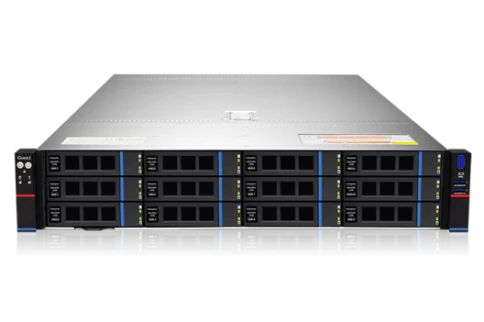 Серверная платформа/ Gooxi SL201-D12RE-G3 2u 12 bay platform with expander backplane; based on Ice lake. 2x 2.5" rear SAS/SATA;  2x 2.5" rear NVMe ; RAID 9460-8i 4G +BBU; 2xPCIe 4.0x16; 4xPCIe 4.0x8 ; RAIL kits; 2x1300W psu EU power cables фото 1