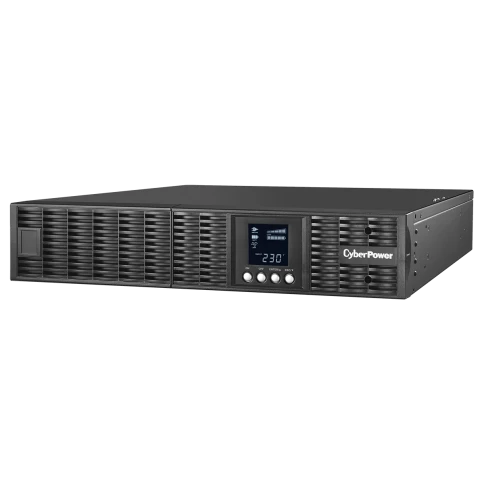 ИБП CyberPower OLS3000ERT2U, Rackmount, Online, 3000VA/2700W, 8 IEC-320 С13, 1 IEC C19 розеток, USB&Serial, RJ11/RJ45, SNMPslot, LCD дисплей, Black, 0.5х0.8х0.2м., 35кг./ UPS Online CyberPower OLS3000ERT2U 3000VA/2700W USB/RS-232/EPO/SNMPslot/RJ11/45/ фото 2