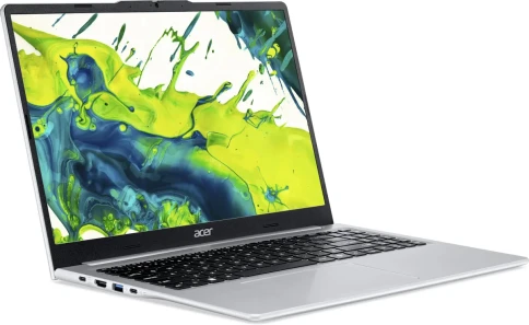 Ноутбук/ ACER Aspire Lite AL15-49P-R73X 15.6"(1920x1080 (матовый) IPS)/AMD Ryzen 5 7430U(2.3Ghz)/8192Mb/512PCISSDGb/noDVD/Int:AMD Vega/Cam/BT/WiFi/50WHr/war 1y/1.5kg/Iron/NoOS фото 2