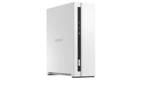 Сетевое хранилище без дисков/ channel QNAP TS-133 NAS 1 HDD tray. ARM 4-core 64-bit ARM Cortex-A55 1.8GHz, ram 2 GB (max), 1x1GbE, 1xUSB 2.0 port,1xUSB 3.2 Gen 1 фото 1