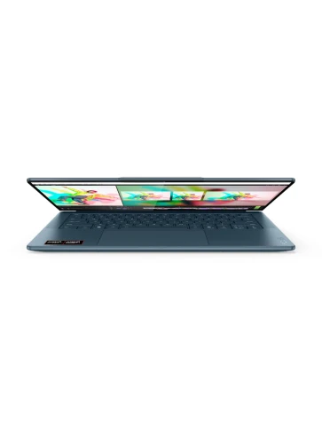 Ноутбук/ Lenovo Yoga Pro 7 14ASP10 14.5"(2944x1840 OLED)/AMD Ryzen AI 9 365(2Ghz)/32768Mb/1024PCISSDGb/noDVD/Int:AMD Radeon 880M/Cam/BT/WiFi/84WHr/war 1y/1.54kg/tidal teal/noOS + 100W, RU kbd фото 17