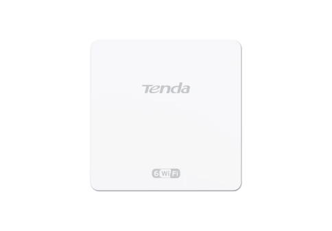 Настенная гигабитная точка доступа AX3000/ Tenda W15-Pro Настенная гигабитная точка доступа AX3000, 2,4/5 ГГц, до 2976 Мбит/с, PoE, 1x1 Гбит/с+1x1 Гбит/с(PoE), цвет белый фото 1