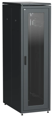 ITK LINEA N 38U 600х1000мм стек. пер. дв. чер. фото 1