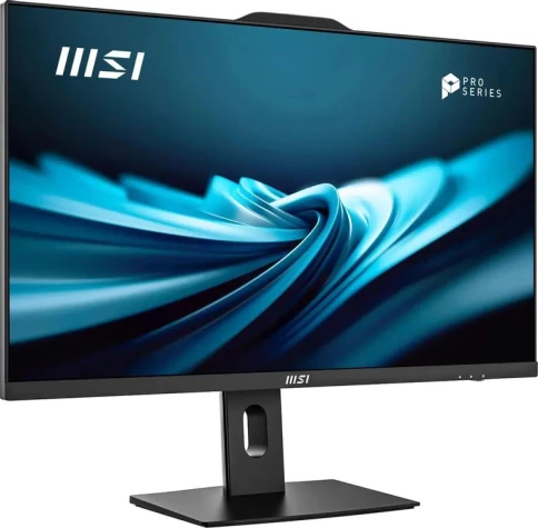 Моноблок/ MSI PRO AP272P 14M   27"(1920x1080 IPS)/Intel Core i3 14100(3.5Ghz)/8192Mb/256PCISSDGb/noDVD/Int:Intel UHD Graphics 730/Cam/BT/WiFi/-/war 1y/7.5kg/Black/DOS + Wireless KB+M фото 2