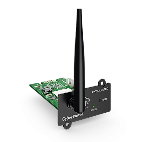 Карта облачного мониторинга/ Cloud monitoring card CyberPower RWCCARD100 NEW  для 1ф устройств, беспроводная, Wi-Fi фото 2