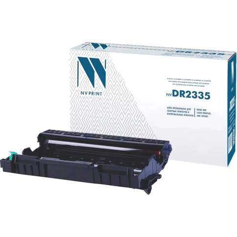 -/ Барабан NVP NV-DR-2335 для Brother HL-L2300DR/ HL-L2340DWR/ HL-L2360DNR/ HL-L2365DWR/ DCP-L2500DR/ DCP-L2520DWR/ DCP-L2540DNR/ DCP-L2560DWR/ MFC-L2700DWR/ MFC-L2720DWR/ MFC-L2740DWR (12000k) фото 1