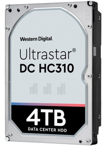 Жесткий диск/ HDD WD SATA Ultrastar 4Tb 3.5"" 7200 6Gb/s 256Mb 1 year фото 1