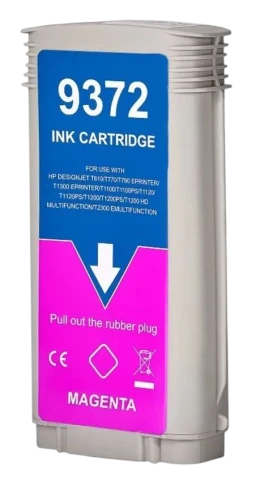 -/ Струйный картридж NV Print 72 (NV-C9372A) Magenta для HP DesignJet T1100, T1120, T1200, T1300,  T610, T620, T770, T790, T2300, T795 (130 мл) фото 1