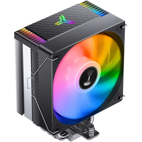 Кулер для процессора/ CPU Cooler JONSBO CR-1000MAX V2 ARGB (230W, 4-pin PWM, 157mm, Al/Cu, 6x6mm, ARGB, 1x120mm, 70.8CFM, 33.2dBA, 1800RPM, S: 1851/1700/1200/115X, AM4/AM5 Black) фото 1