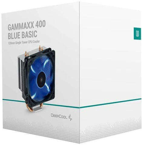 Кулер Deepcool Gammaxx 400 Blue Basic Soc-AM5/AM4/1200/1700/1851 черный 4-pin 18-30dB Al+Cu 130W 640gr Ret (DP-MCH4-GMX400P-BL) [DP-MCH4-GMX400P-BL] фото 8