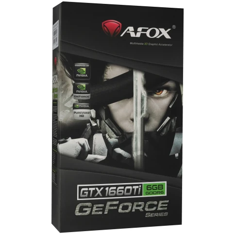 Видеокарта Afox PCI-E 3.0 AF1660TI-6144D6H4 NVIDIA GeForce GTX 1660TI 6Gb 192bit GDDR6 1500/12000 DVIx1 HDMIx1 DPx1 HDCP Ret фото 8