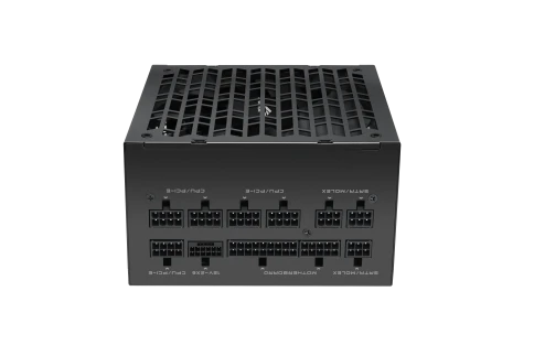 Блоки питания/ Power Supply SAMA G850 Black (HAT-850yzB1G), 850W 80+ Gold (ATX, 3.1, PCIe 5.0, Full modular, 1x24(20+4)pin mesh 550mm, 2xCPU 8(4+4)pin 700mm, 2xPCIe*2 8(6+2)pin 550+150mm, 1x12VHPWR PCIe 5.1 12+4pin 600W 600mm, 3xSATA*3 450+150+150mm, 1xMO фото 3