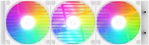 Система водяного охлаждения ID-Cooling SL360 XE ARGB Soc-AM5/AM4/1200/1700/1851 белый 4-pin 14-30dB Al+Cu LCD 350W Ret (SL360 XE WHITE) [SL360 XE WHITE] фото 3