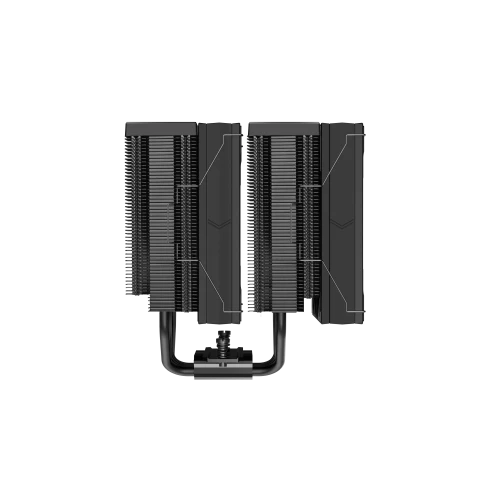 Кулер для процессора/ CPU Cooler SAMA A60B (265W, 4-pin PWM, 156.5mm, 6x6mm, 2x120mm, 78CFM, 29dBA, 2200RPM, S: 1851/1700/1200/115X, AM5/AM4, black) фото 4