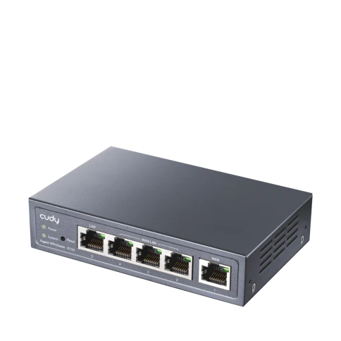 Маршрутизатор/ Gigabit Multi-WAN VPN Router, 1 GbE WAN,  1GbE LAN, 3 Configurable WAN/LAN,  Load balancing,  Link Backup, Zerotier/Wireguard/OpenVPN/IPSec/L2TP/PPTP VPN Server and Client, Zerotier,  IPv6, TR069/098/TR181/TR111, DNS over Cloudflare/Google/ фото 2