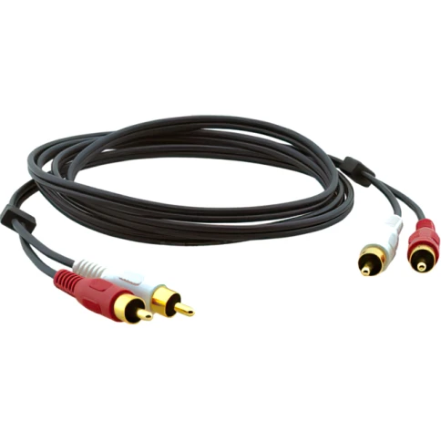 Кабель 2 RCA на 2 RCA (Вилки - Вилки), 4,6 м фото 1