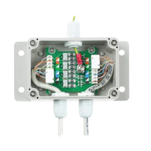 Грозозащита IP-сетей/ SP-IP/1000PW(ver.2) Уличное устройство грозозащиты для локальной вычислительной сети (скорость до 1000 Мб/с) с защитой линий PoE (af/at, методы A + B, контакты 1/2, 3/6, 4/5, 7/8) фото 4