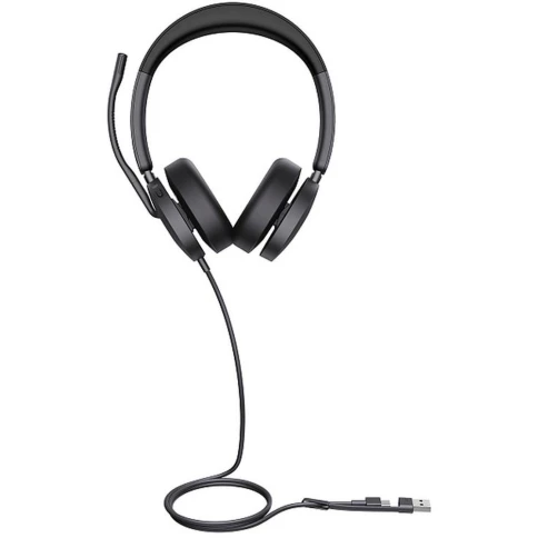 Гарнитура проводная/ Yealink UH48 Dual UC USB-C/A [1308152] фото 3
