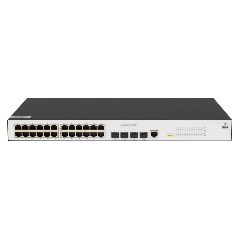 Коммутатор/ Управляемый POE коммутатор уровня 2 SNR-S2982G-24T-POE-E фото 1