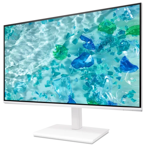 Монитор/ ACER Vero B277Gwmiprx 27'', ZeroFrame, White, PCR 85% + OBP 5%, 16:9, IPS, 1920x1080, 4 (GTG)ms, 250cd, 120Hz, 1xVGA + 1xHDMI(1.4) + 1xDP(1.2) + SPK + Audio in/Out, Speakers 2Wx2, sync: FreeSync, hadj 165, Vesa:100x100 фото 2