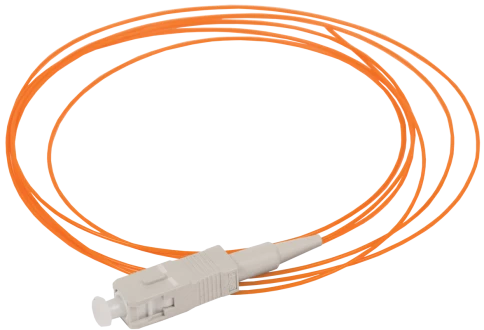 Оптический пигтейл, (MM), (MM), 50/125 (OM2), SC/UPC, LSZH, 1,5м фото 1