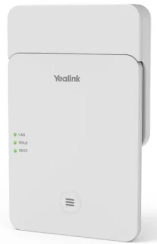 Базовая станция IP Yealink W75 mini MC белый фото 2