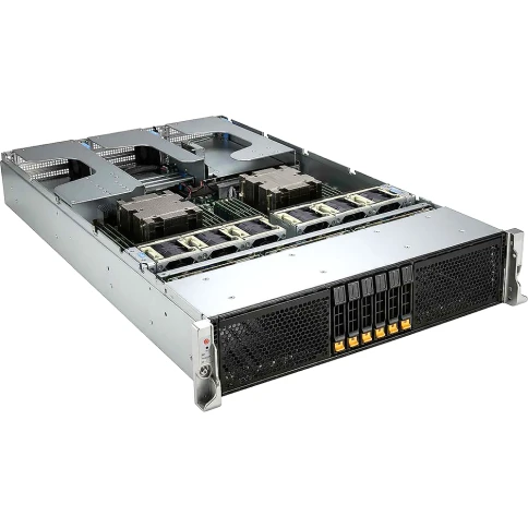 Платформа для сервера/ Supermicro Server AS-2126HS-TN 2U (2x AMD EPYC 9004/9005 / 24x DDR5 RDIMM / 16x Hs 2.5" NVMe/SATA*/SAS*/ 6x PCIe 5.0 / no LAN / 2x 1600W Power) (16 NVME config) фото 2