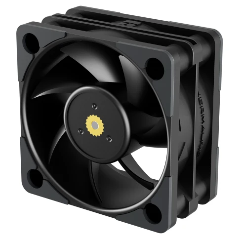Кулер для корпуса/ Case Cooler Thermalright TL-B4020 (40x40x20mm, 4-pin PWM, 9.47CFM, 24.3dBA, 5500RPM, Black) фото 2