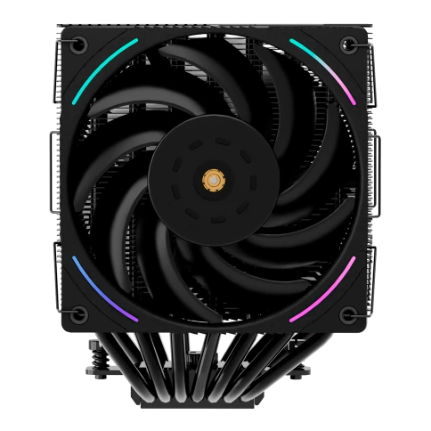 Кулер для процессора/ CPU Cooler Thermalright Phantom Spirit 120 EVO (4-pin PWM, 157mm, Ni/CU, 7x6mm, ARGB, 2x120mm, 69CFM, 27dBA, 2150RPM, S: 1700, 1200, 20XX, 115X, AM5, AM4) фото 1