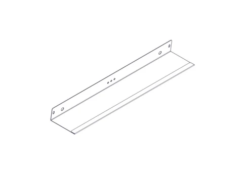 Separator for cable routing Systeme Electric, on the roof of Uniprom Rack cabinets 600mm wide, 2 pcs. фото 3