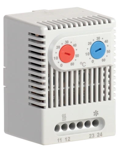 Термостат двухканальный  от 0 до +60°C NO+NC IEK фото 1