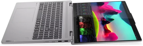 Lenovo Yoga 7 2-in-1 16AHP9 16"(1920x1200 IPS)/Touch/AMD Ryzen 7 8840HS(3.8Ghz)/16384Mb/512PCISSDGb/noDVD/Int:AMD Radeon 780M/Cam/BT/WiFi/71WHr/war 1y/1.99kg/arctic grey/Win11Home_ENG + 65W, с гравировкой фото 5