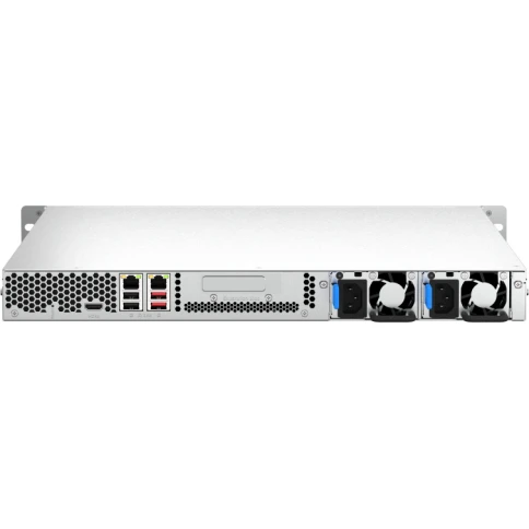 Сетевое хранилище без дисков/ SMB QNAP TS-464U-RP-8G NAS 4 HDD trays, rackmount 1U, 2 PSU. 4-core Intel Celeron N5105/N5095 2.0-2.9 GHz, 8 GB RAM MAX, 2x2.5 Gigabit Ethernet, 4xUSB, 1xHDMI . PCIe Gen 3 x2 , W/o rail kit RAIL-B02 фото 6