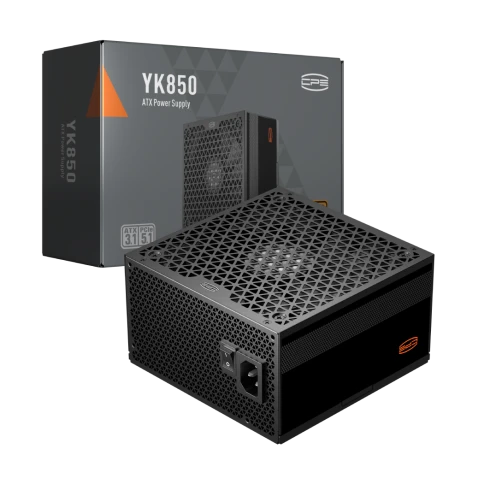 Блок питания ПК/ Power Supply PCCooler, 850W 80+ Bronze (ATX, ATX 3.1, PCIe 5.1 450W, Non-modular, 1x24(20+4)pin 550mm, 2xCPU 8(4+4)pin 650mm, 2xPCIe*2 8(6+2)pin 500+150mm, 1x12V(2x6) 12+4pin 500mm, 2xSATA*3+MOLEX4pin*1 450+150+150+150mm , Active, 135x135 фото 6