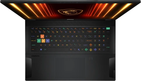 Ноутбук MSI Stealth 18 HX AI A2XWIG-051RU Core Ultra 9 275HX 64Gb SSD2Tb NVIDIA GeForce RTX5080 16Gb 18" IPS UHD+ (3840x2400) Windows 11 black WiFi BT Cam (9S7-183341-051) фото 3