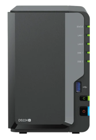 Сетевой накопитель Synology DiskStation DS224+ фото 1